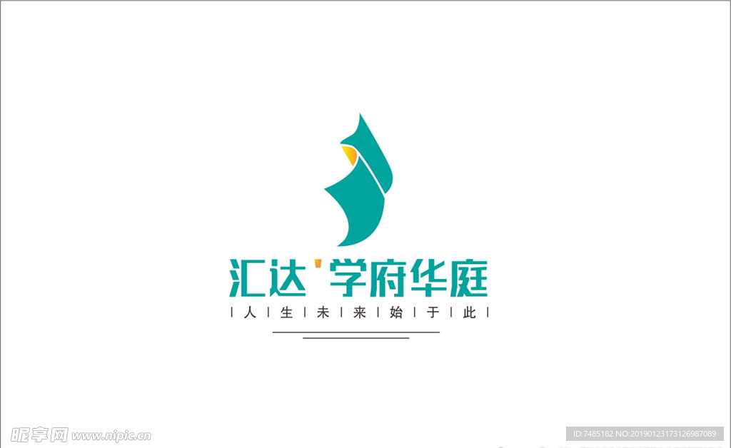 学区房标志logo