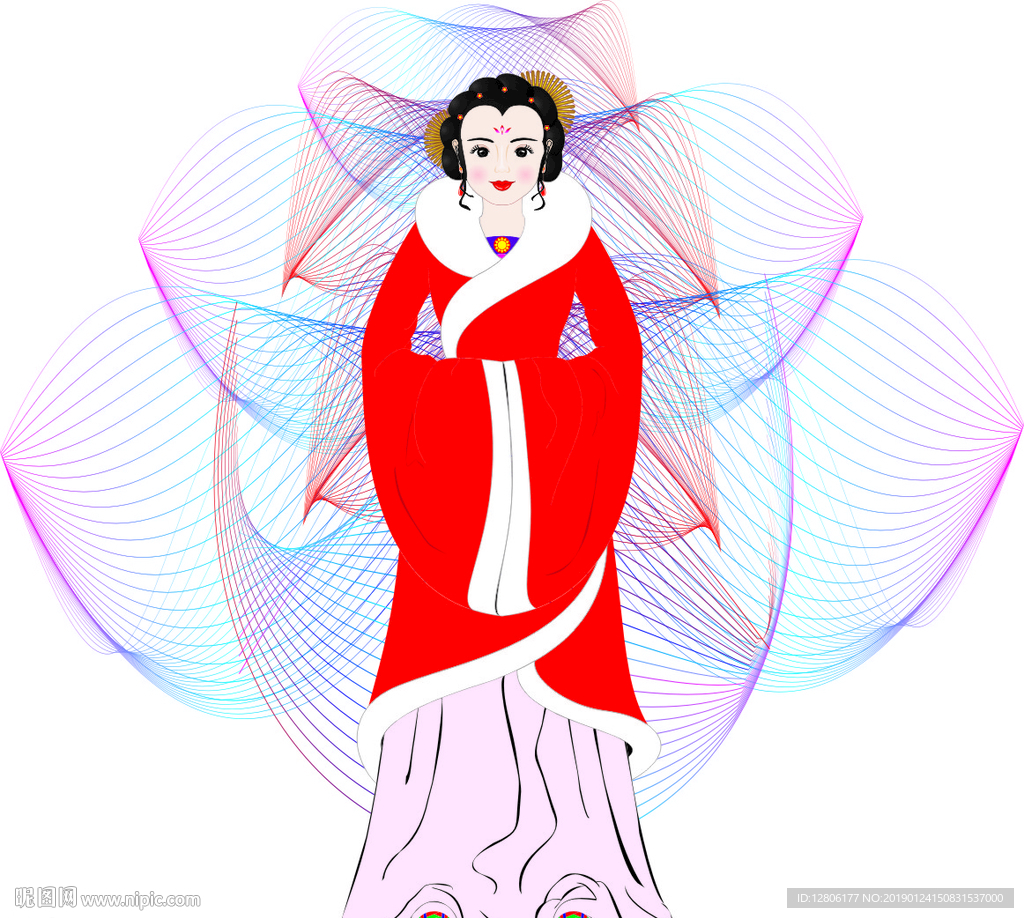 红衣古装