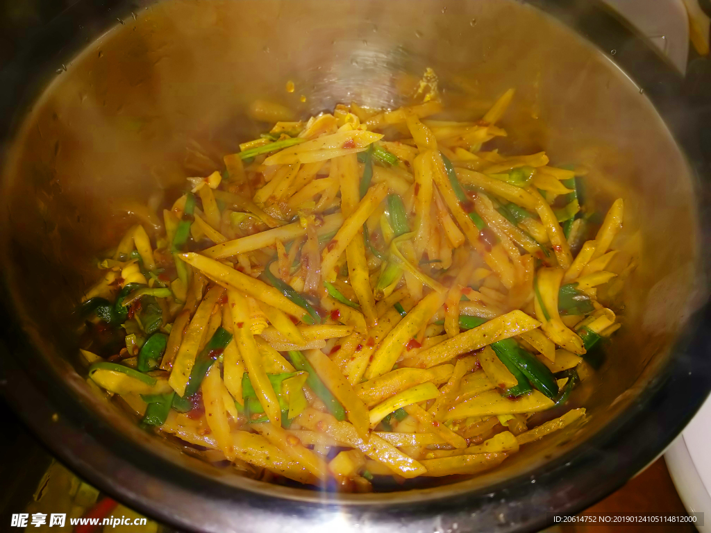 土豆丝美食