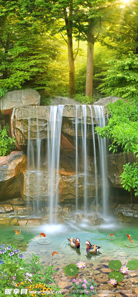 玄关山水风景