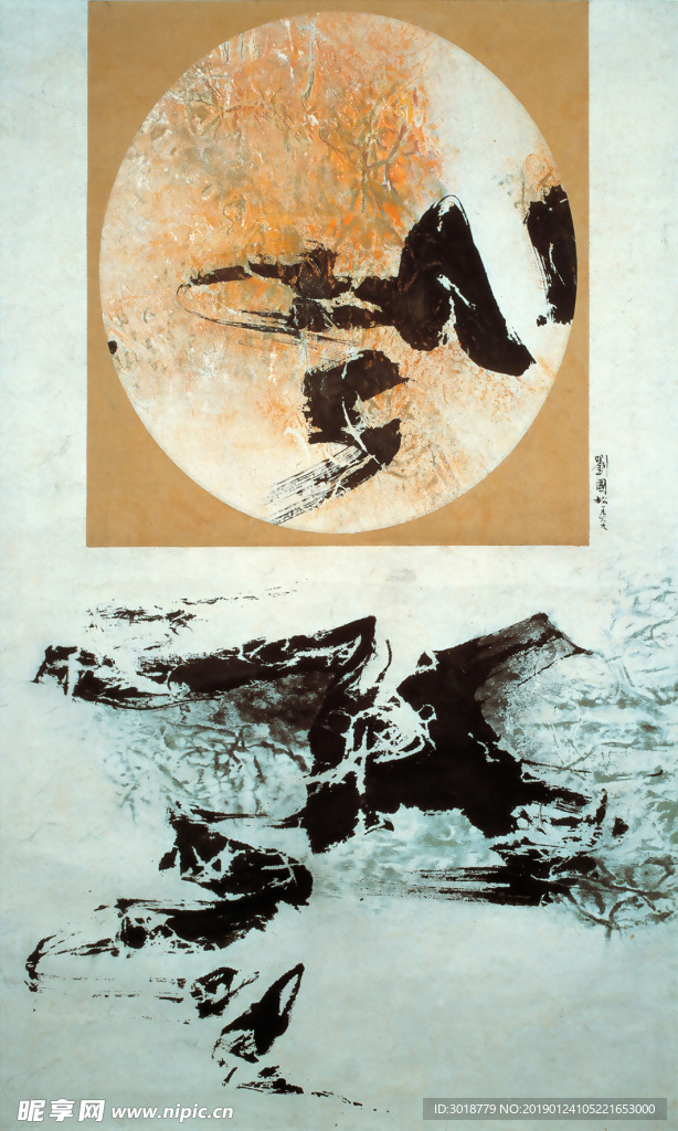 玄关花纹