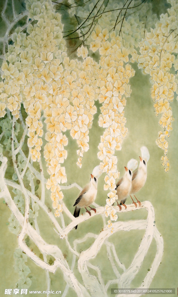 玄关花纹