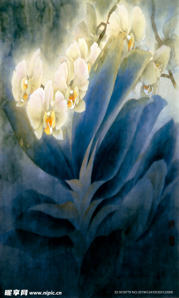玄关花纹