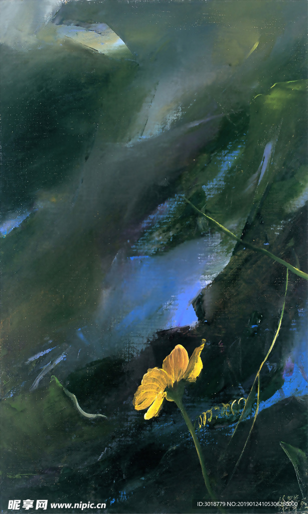 玄关花纹