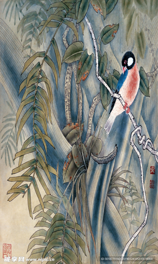 玄关花纹