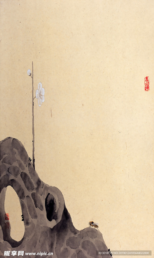 玄关花纹