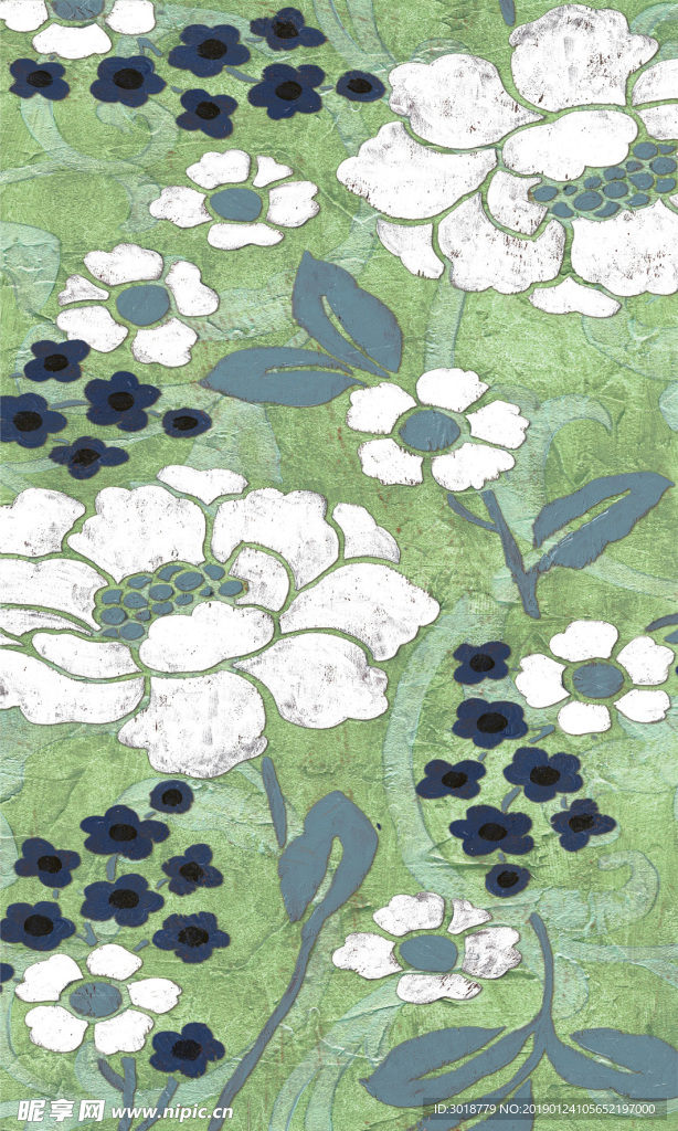 玄关花纹