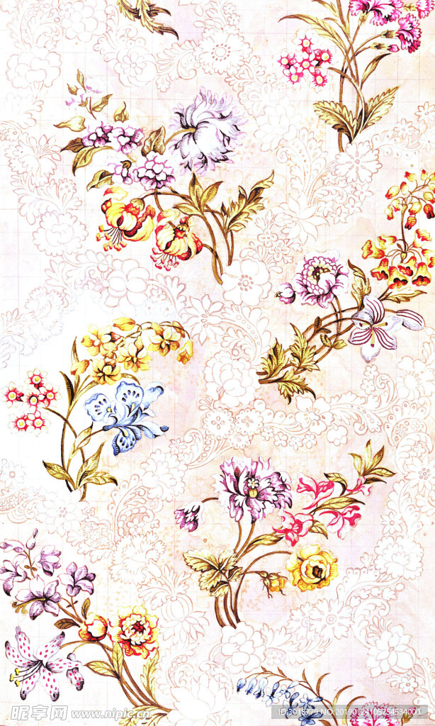 玄关花纹