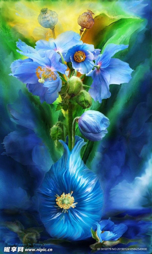 玄关花纹