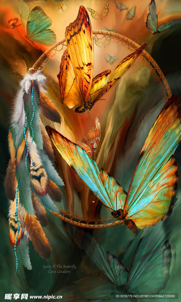 玄关花纹
