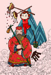 新春复古年画