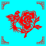 花鸟剪纸