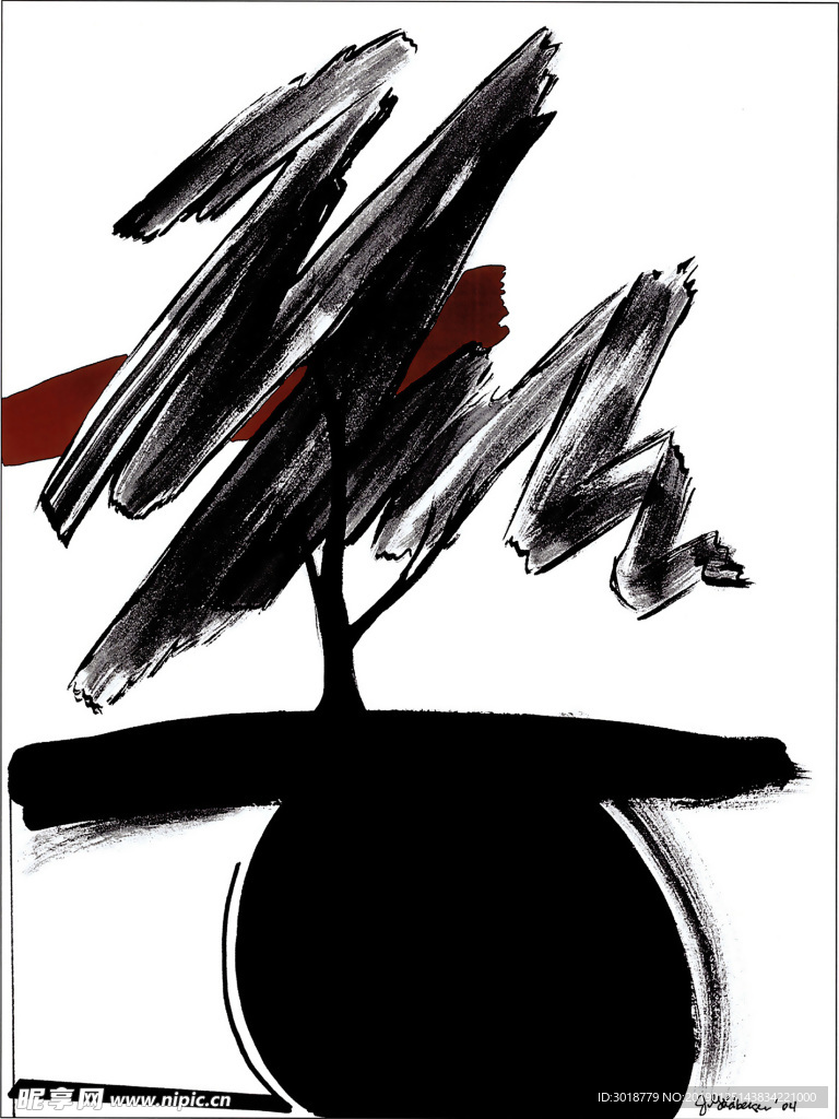 抽象画