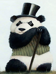 北欧小清新卡通彩色水彩画