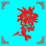 花卉剪纸