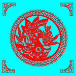 兔子剪纸