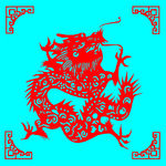 龙剪纸