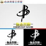 B字体logo
