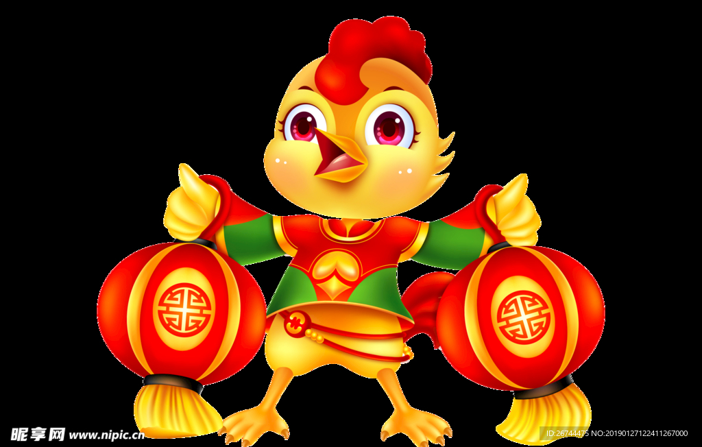 卡通鸡