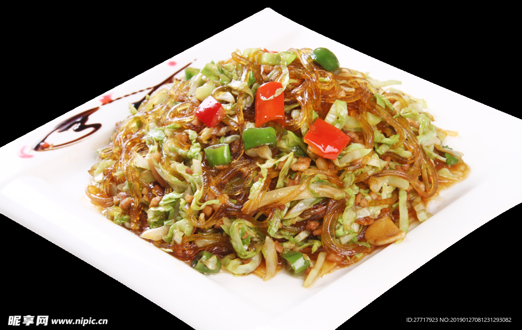 肉末水晶菜