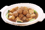 丸子炖豆腐泡
