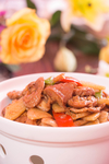 土豆溜肥肠