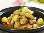肉丸豆腐茄子煲