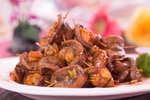 孜然风味虾腰