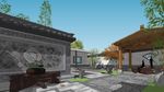现代中式仿古四合院