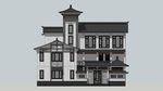 新中式风格别墅建筑