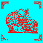 丰收剪纸