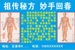 针灸拔罐海报
