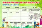 幼儿园收费标准