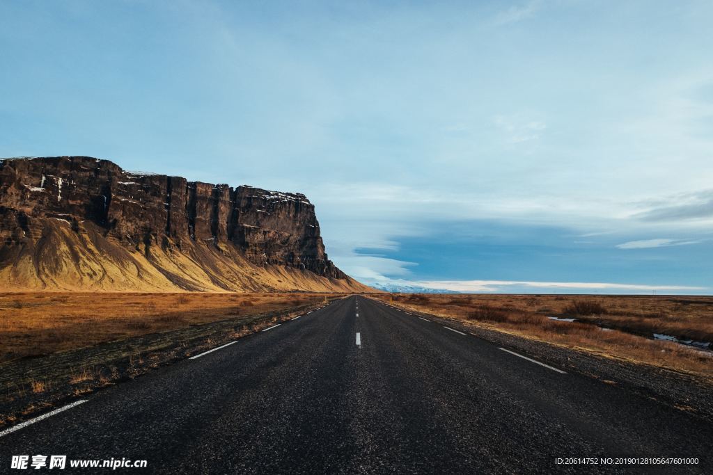美丽的道路风景