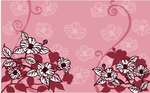 矢量花朵 花纹
