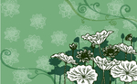 矢量花朵 矢量花纹 背景图案