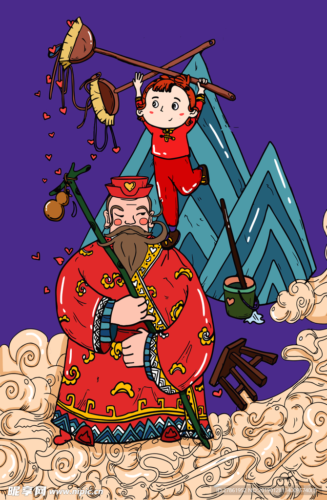 新年插画