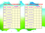 成长册内页