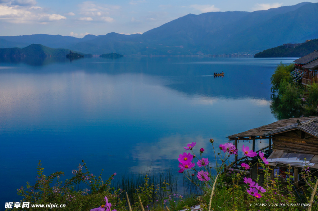 泸沽湖美景