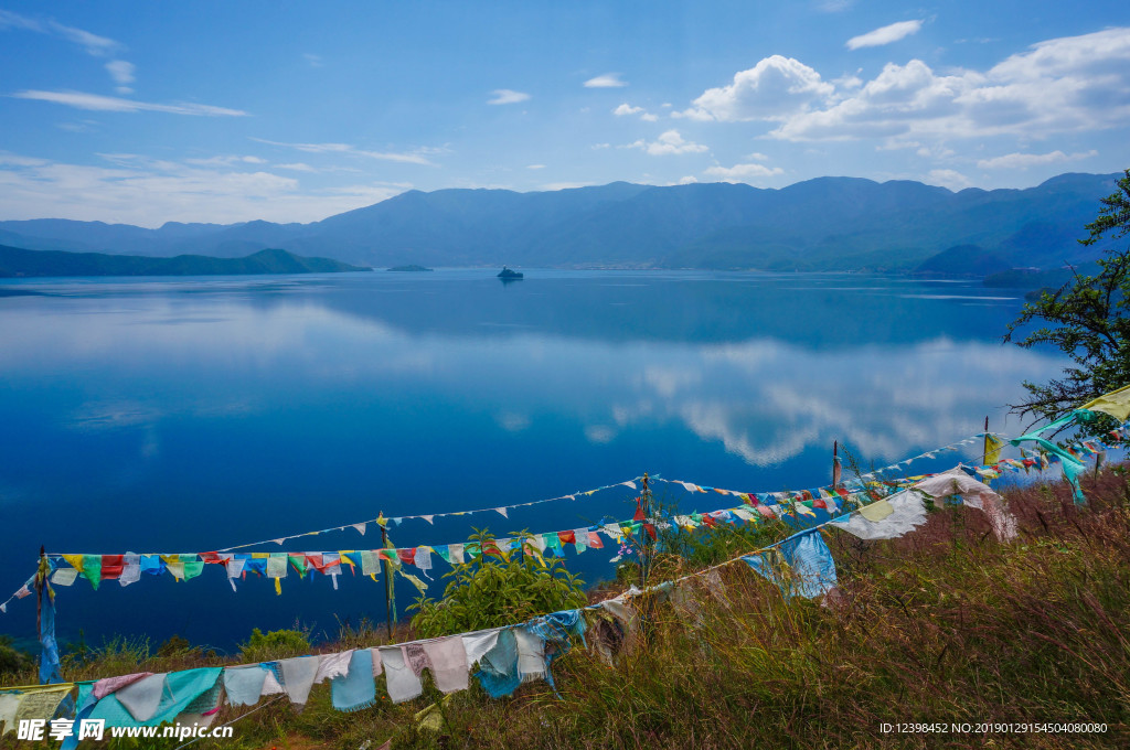 泸沽湖美景