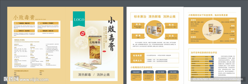 小败毒膏折页