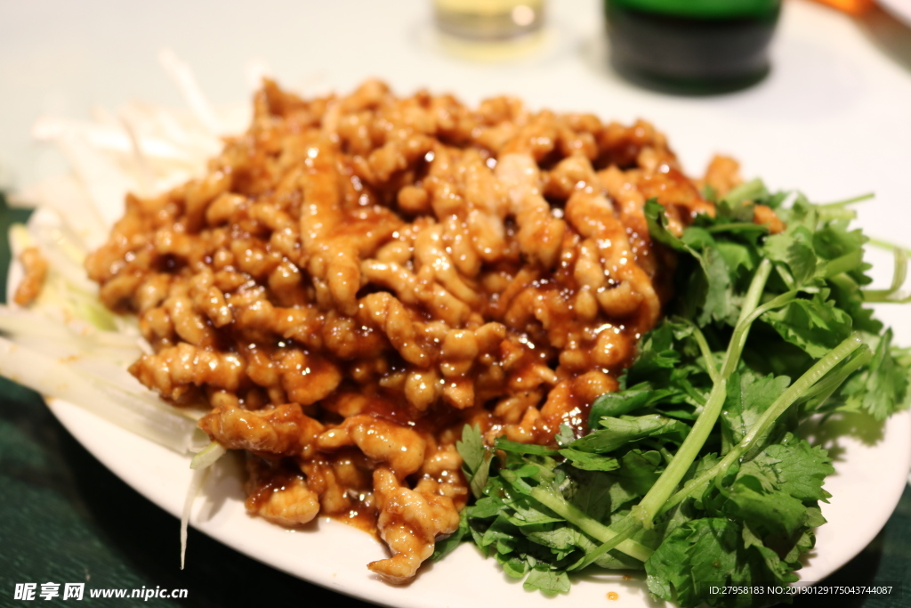 京酱肉丝