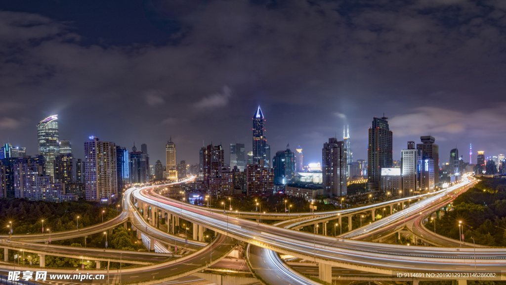 高速夜景