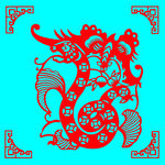蛇剪纸