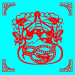 蛇剪纸