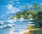 大海油画