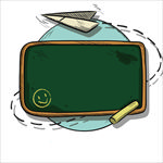 矢量卡通教学图片