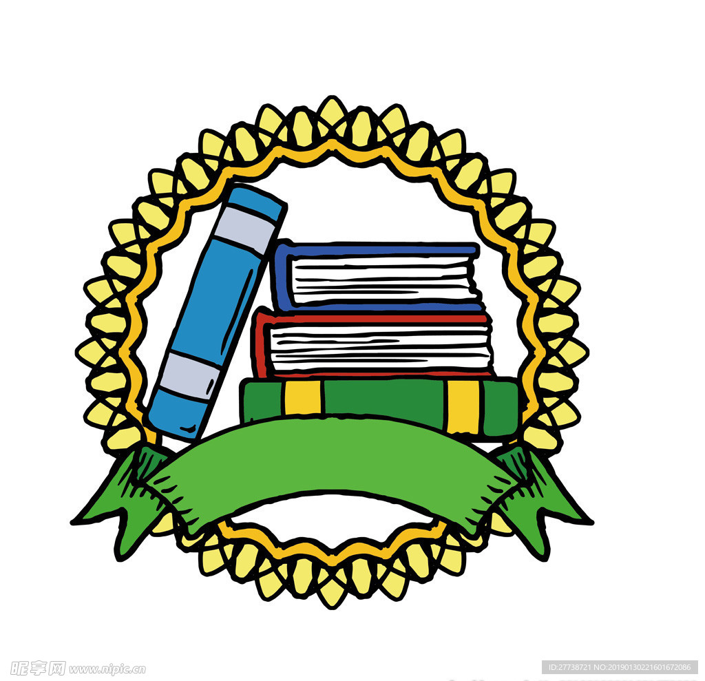 矢量卡通教学图片