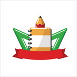 矢量卡通教学图片