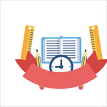 矢量卡通教学图片